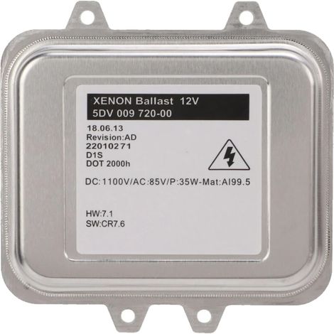 Ballast Xenon HID D1s - 12 V - Compatible Séries 5 6 7 BMW Land Rover Mercedes W200 W211 W220 - Remplacement Direct 5DV00972000 (1/5)