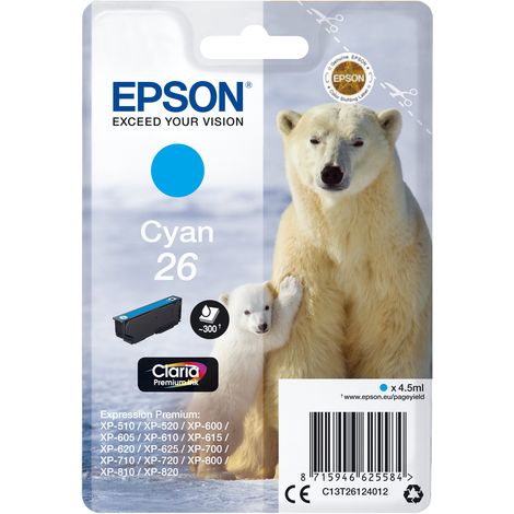 Epson Polar bear Cartouche "Ours Polaire" - Encre Claria Premium C (1/2)