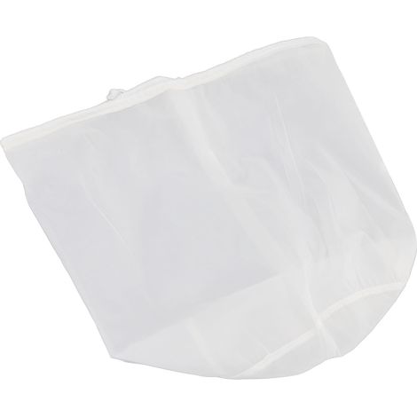 Sacs de brassage de 5 gallons, sac de filtration pour vin, maille extra fine pour le brassage maison, lait, miel, blanc (45 microns) (1/5)