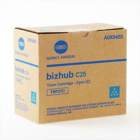 Konica-Minolta TNP27 Toner Cyan A0X5453