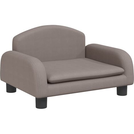 Canapé pour enfants taupe 50x40x30 cm tissu (1/5)