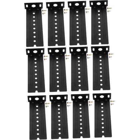 12 supports de plateau coulissant pour clavier, montage sur rail (1/5)