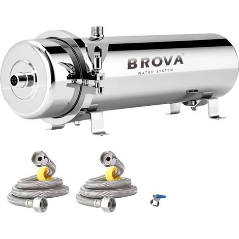 Sistema de filtración de agua de alto caudal, certificado CE, membrana PVDF de 1500 L. (1/2)