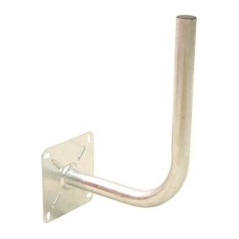 FIXATION MURAL - SUPPORT MURAL DÉPORT 30CM DIAMÈTRE 40MM FIXATION PARABOLE ACIER GALVA