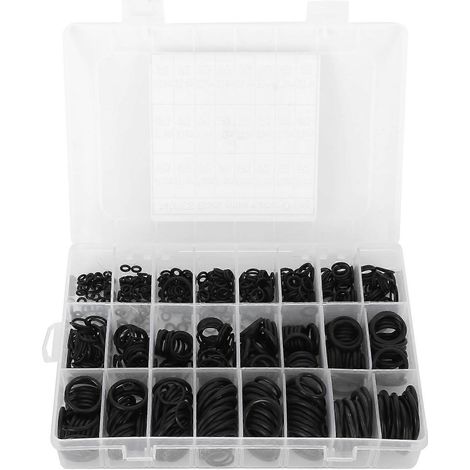 740-teiliges O-Ring-Set -40 °F bis 248 °F, gute Abdichtung, verschleißfest, wasserdichter Gummidichtungsring