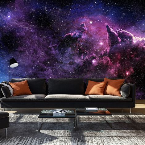 Fotomurale adesivo - Purple Nebula - 294x210 (1/4)