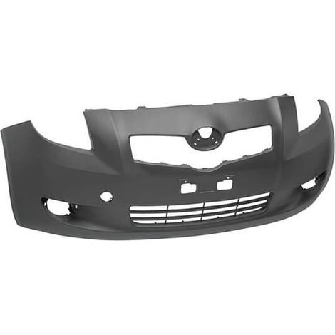 Pare-choc avant noir Toyota Yaris 2 phase 1 2006-2008