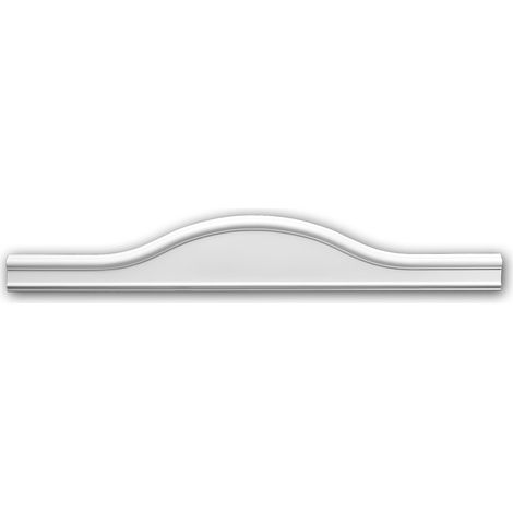 Frontone 154003 Profhome contorno porte design classico senza tempo bianco (1/5)