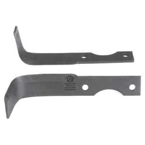 Outils, couteaux de fraise pour Agria N° 1250-210 99, NH19548, 1250-210 98, NH19549. Vendus par paire