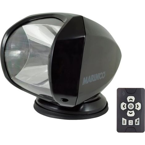 Marinco Luz Pirata con Control Remoto 12/24V 100 W Negro