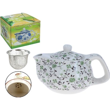 Bollitore in ceramica con infusore