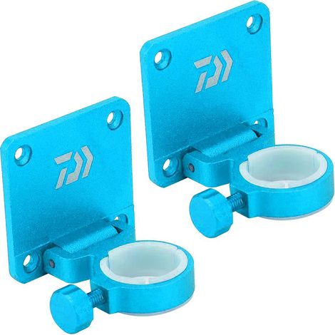 Boîte de pêche en alliage d'aluminium avec support de parapluie pliable et démontable (Installblue) (1/5)