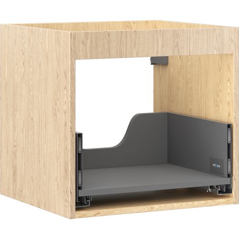 Mexen Box-A armario bajo lavabo 50 cm, 1 cajón, roble - 91AX0-0500-470-1-81 (1/4)