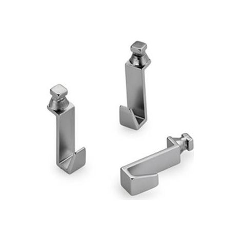Naber Alto Haken-Set, Relingsystem, schwarz matt (1/2)