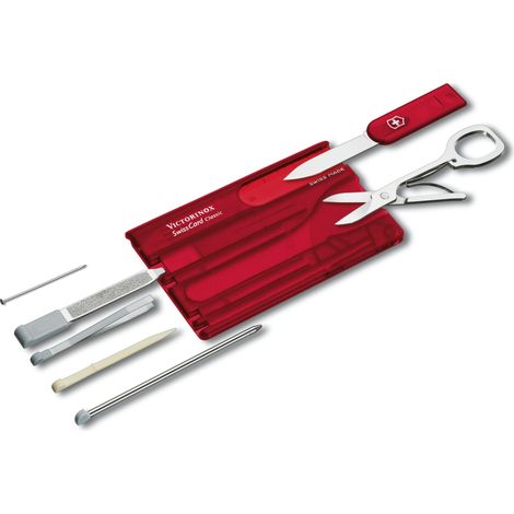 Victorinox SwissCard Classic rot multifunktionale Karte (1/5)