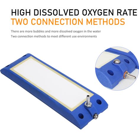 Diffuseur oxygène aquarium micro bulle double interface Nano Air Stone BarL (1/5)