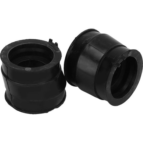 2PCS Joint air collecteur admission carbu caoutchouc pour Ninja 250R EX250 EX250K8F K8F 2008‑2012 (1/5)