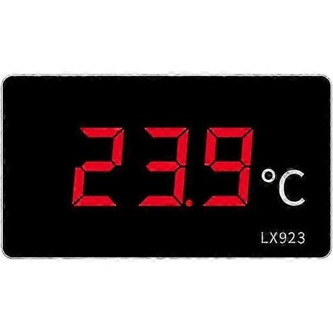 Thermomètre avec affichage LED et sonde pour piscines, étanche, pour mesurer la température de l'eau des piscines, spas, jacuzzis et aquariums.-AquaForge (1/4)