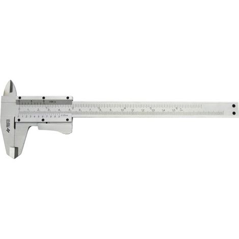 Calibro in acciaio inox con custodia - 150 mm