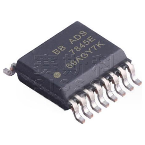 ADS7845E ADS7846N electronic component chips, 5 electronic components, 5 units.