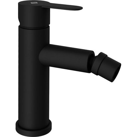 Grifo de Bidé  Modelo IONY-AC  Fabricado en Acero 304  Monomando  Acabado en Negro (1/2)