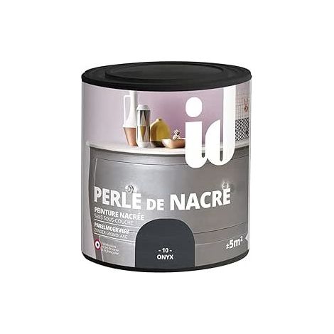 ID VERNICE DI FINITURA PERLE DE NACRECOLORE ONICE - 0.5 LT