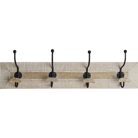 Perchero Pared Mango Hierro 76X14X21 4Colg Decape (1/3)