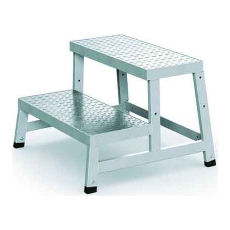 Marchepied industriel modulaire MODULO STEP 2 marches - DUARIB - 653802 (1/3)