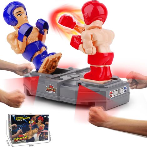 Robot De Boxe Électronique - Mode Joueur Contre Joueur Et Joueur Contre Machine - 5 Niveaux De Difficulté - Pour Enfants À Partir De 3 Ans - 1 Pièce (1/5)