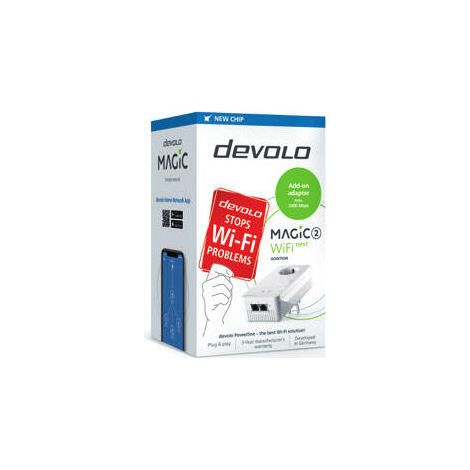 Devolo Magic 2 Wifi next Single 1200 Mbit/s Ethernet Blanco 1 pieza(s) (1/4)