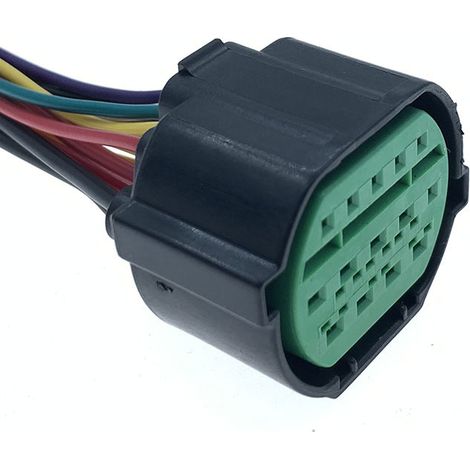 GL301-14021/GL291-14021 ist geeignet für Kia Scheinwerfer-Kabelbaumstecker DJ7141-0.6-1.5-11. (1/4)