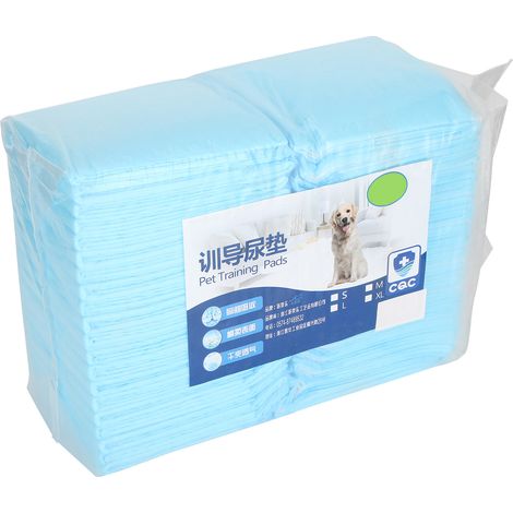 Alèses absorbantes épaisses et super absorbantes pour chiots, chiens et chats, jetables, séchage rapide, 60 x 60 cm, lot de 40. (1/5)