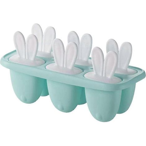 Moules à mini-sucettes réutilisables, 6 moules à mini-sucettes glacées avec bâtonnets