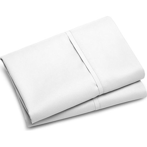 Gebürsteter, schlichter Kissenbezug mit Klappe, 1 Stück (1/5)