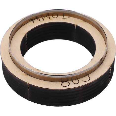 Lame de coupe de cuir portable réutilisable avec base en bois épais, idéale pour les travaux manuels.