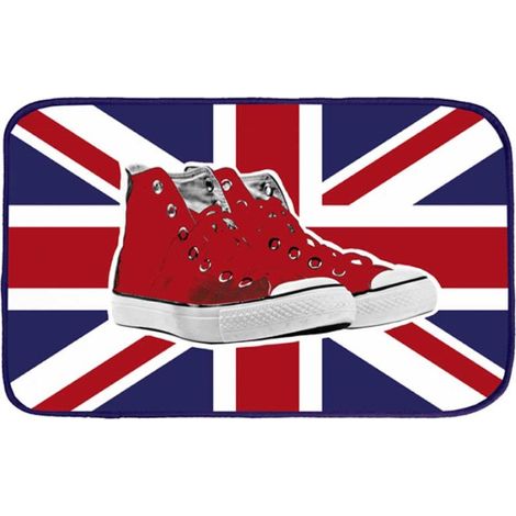 Tapis Velours "Shoes" 45x75cm Rouge