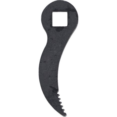 Tête Adaptateur Pied de Biche 3/8 pouce Barre à Soulever Clé Adaptateur Acier Cr V Acier Manganèse Démontage Moyeu Roue Réparation Auto Cranté Carré Noir (1/5)
