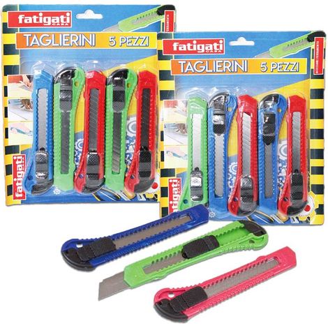 TAGLIERINI IN COLORAZIONE ASSORTITA 5 PZ
