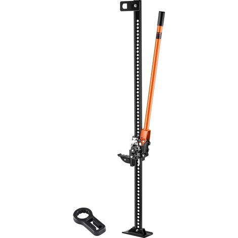 VEVOR Fattoria Cric, 152,5 cm Capacita 3,18 T, Cric Utilitario Fuoristrada, Cric Sollevatori per Impieghi Gravosi con Intervallo di Sollevamento di 130,1-1380 mm per Trattore, Camion, SUV (1/5)