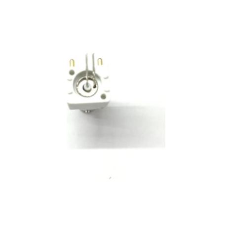 Connecteur coaxial RS PRO Femelle à angle droit, raccordement Traversant 75O Montage sur CI ( Prix pour 1 )