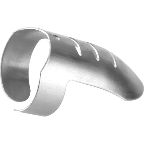 Protège-Doigts En Acier Inoxydable - Taille L Pour Cuisine Sûre - Accessoire De Découpe Anti-Coupure - 1 Pièce (1/4)
