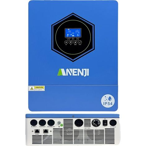 Inversor solar de onda sinusoidal pura, monitorización WiFi, ANJ-4200W-24V-IP54-W, 220-240V-a (1/2)