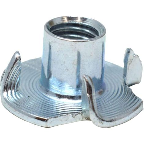 METALMATE Pronged Tee Nut Zp M8 x 11.0mm Box 25