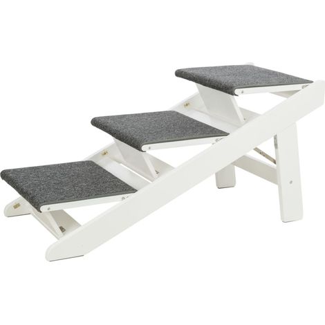 Rampe pour chien avec marches pliantes 44x46x106 cm TRIXIE (1/5)