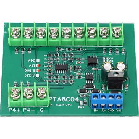 PT100 RTD 4-Kanal RS485 Temperatursensormodul (1/5)