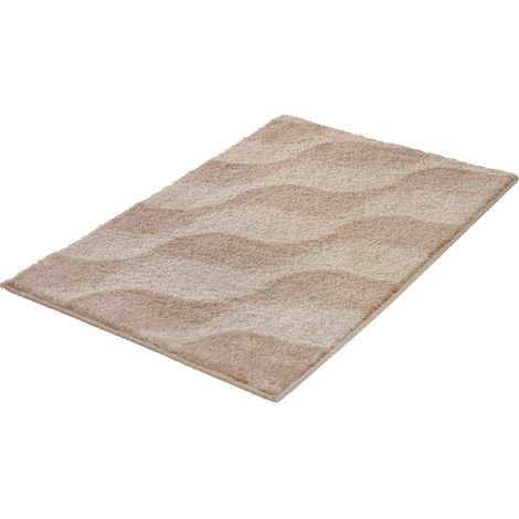 Kleine Wolke Badteppich Ricco macadamia 70 x 120 cm