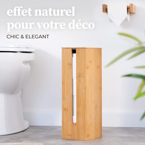 Réserve à papier Wc TARAH Bambou (1/3)