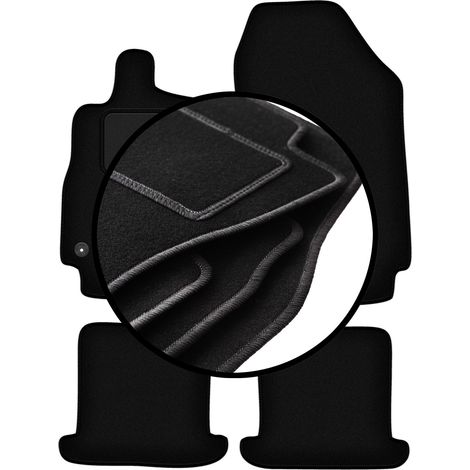 Komplettset Veloursmatten für: Renault Megane III Cabrio (2008-2015)
