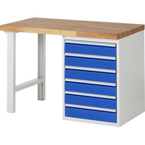 Etabli Rau modèle 7516, L 1250 x P 700 x H 840mm