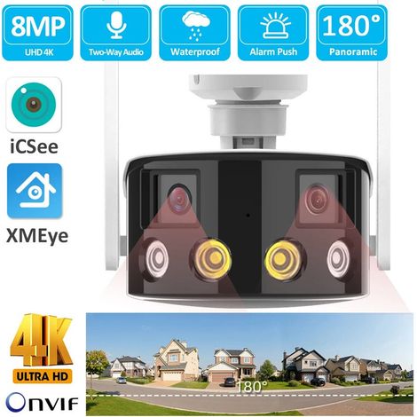 iCSee Telecamera Panoramica Binoculare 4 MP Smart WiFi 2K (1/5)
